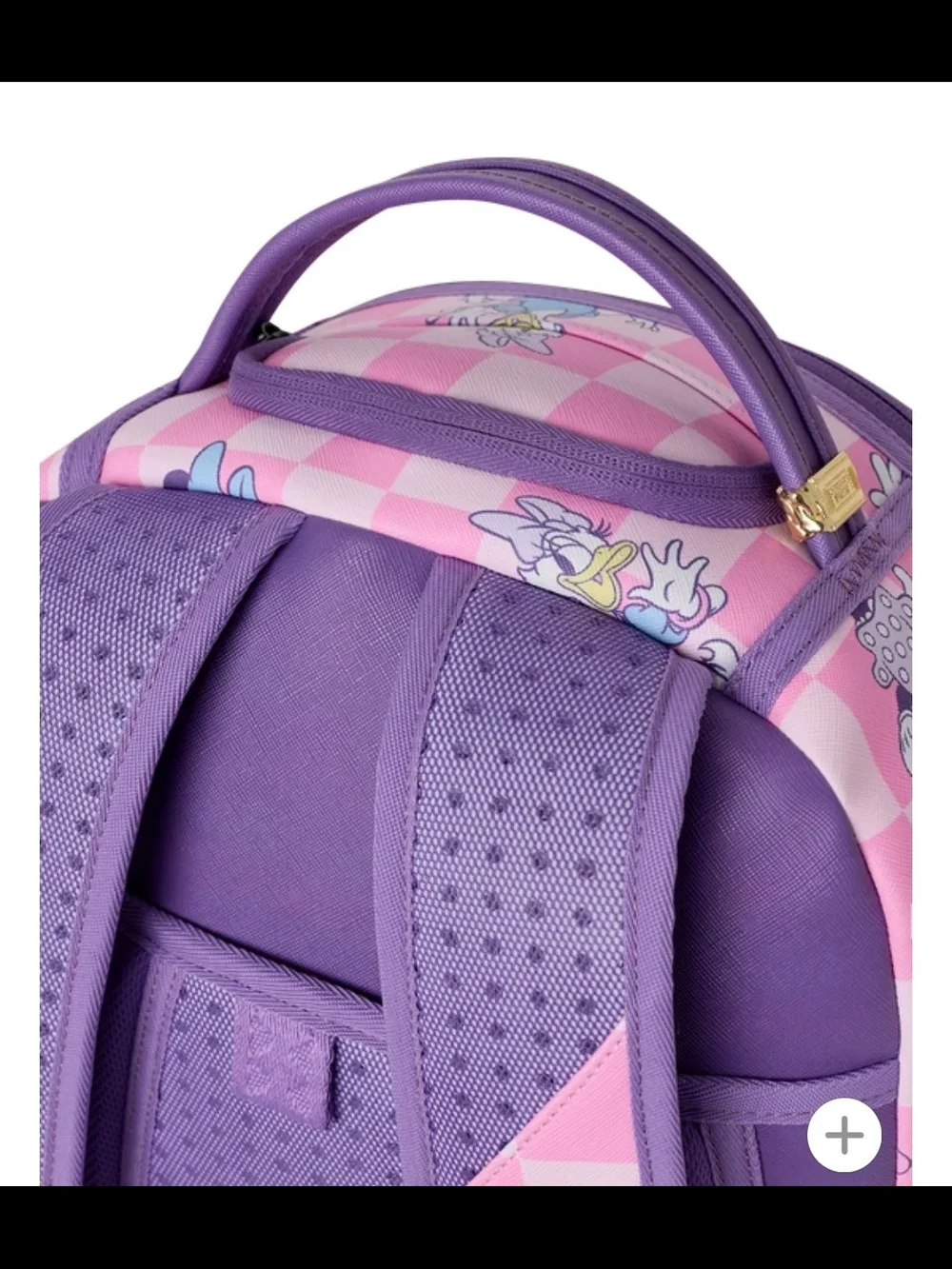 DISNEY MINNIE DAISY CHECK BACKPACK